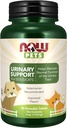 NOW Foods Pet Health, supplemento di supporto urinario, formulato per gatti e cani, certificato NASC, 90 compresse masticabili