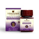 UPAKARMA Ashwagandha | Alimentatore di 60 giorni | Estratto puro Basato 1000 mg per Serving | Lab Tested, R&D Backed, 120 capsule vegane, integratori per lo stress sollievo e supporto energetico