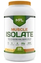 MFL 100% Isolare Protein l 30g di Proteine l 12g Aminoacidi l Keto Friendly l Carbi bassi l 2 lbs. (Banana Cream)