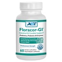 Floracor - Supporta Gut & Intestinal Health - Formula Premium Probiotica, Prebiotica ed Enzima - 60 Capsule Vegetariani