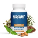 Integratore naturale di sostegno della prostata degli uomini avanzati con palmetto della sega, vitamina D e zinco per alleviare la frequenza urinaria e l'urgenza (60 conte)