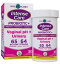 Vital Planet - Intenso Cura pH vaginale & Probiotici urinari per le donne Plus Prebiotici organici, Postbiotici e Parabiotici, 65 miliardi di CFU e 64 Strains, Immune e Salute Digestiva 30 ct