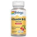 SOLARAY Vitamina B12 2000 mcg Lozenges - No Zucchero, Natural Cherry Flavor Vitamina B 12 Supplemento per Nerve Funzione, Energia e Red Blood Cell Support - Lab verificato, Vegan - 90 Serve, 90 Lozenges