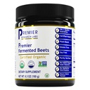 Premier Research Labs Premier Beets Fermented - Polvere di radice di barbabietola Fermented, Beet Fermented Organic per uomini e donne, barbabietola, Nitrati, Supporto per la pressione sanguigna, USDA Organic - 6.3 Oz Jar