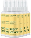 Spruzzo per adulti e bambini, EWG verificato, uccide batteri e germi, Vegan, foglie di limone, 3.38 Fl Oz (bottiglia di verdure) (pacchetto di 6)