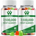 Gummie naturali Ricco di Omega e Vitamina, Non OGM 2-Pack 81402