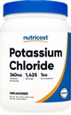 Polvere di cloruro di potassio di Nutricost 1kg - senza glutine, non OGM