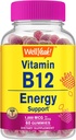 WellYes Vitamin B12 1000mcg Gummies - per l'energia, il mood, il metabolismo e il supporto del sistema immunitario - Vegan Friendly e senza glutine, OGM Free e Dottore Raccomandato - 60 Gummies