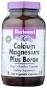 BlueBonnet Calcio Magnesio Plus Boron Capsule Vegetariani, Off-White, 180 Conte