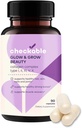 Integratori Complesso Collage Checkable® - Capelli, Pelle, Unghie, Giunti, Ossa e Supporto Muscolare - con Collageno naturale tipo I, II, III, V e X (1500 mg) - 90 capsule