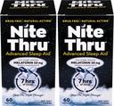 Integratore alimentare avanzato per la melatonina, 10mg Capsule, 60 Count (Pack of 2)