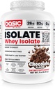 Isolato di proteine del siero di base, 26g Proteine, 0g Grasso, Senza glutine, RBST-Free, Assorbimento rapido, 120 Calorie (5 Pound, Cioccolato)