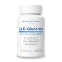Biotics Research Ca D Glucarate Liver Detoxification, Elimina le tossine, le ossa forti, la salute ormonale, la salute del cuore, la composizione del corpo sano, la cultura vegetale biologica cruda 120 Conte
