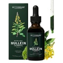Betterbrand Mullein Drops for Lung Detox - Mullein Leaf Tincture with Chlorophyll - Aiuta a sostenere la salute respiratoria, senza alcool, 1 mese di alimentazione - 60ml