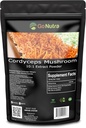 Cordyceps Mushroom Powder | Cordyceps Extract 30% Polysaccharides Non OGM Pure Cordycep Powder 8 oz. (225 Grammi)