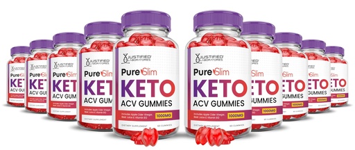 (10 Confezione) Aceto di sidro di puro slim Keto ACV Gummies Formula avanzata 1000MG PureSlim Keto Gummies Aceto di sidro di mele Formulato con Polvere di succo di barbabietola di melograno B12 Vegan Non OGM 600 Gummys