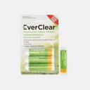 Inalatore di vapori medicato EverClear, Decongestant nasale per Colds, Febbre di fieno, & Allergie di respirazione superiore, 0.2 ml, 3 Pack