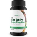 Pro Flat Belly Shake Capsule - Pulite del Gut per aiutare a ridurre il Bloating - Pulire il corpo e la pulizia digestiva - Supporta la salute generale con la pulizia - Aiutare Cancella rifiuti & Tossine con i supplementi di pulizia