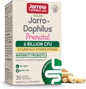 Jarrow Formulas® Jarro-Dophilus® Probiotici prenatali per le donne, 6 miliardi di CFU, supporta una gravidanza sana, 30 capsule vegetali, 30 giorni di alimentazione