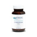 Manutenzione metabolica L-metilfolato 5 mg - Supporta una mentalità sana - Folato attivo per il supporto di metilazione e reazioni biochimiche - Altamente biodisponibile - 90 Serve - 90 Capsule