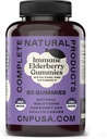 Gummie di sambuco - 60 Conte Naturale con Zinco, Vitamina C, & Elderberry (Sambucas)