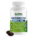 Integratore di olio di Krill antartico di stile di vita attivo, EPA ad alto assorbimento, DHA, Astaxanthin & Phospholipid, Krill rosso, OGM Free, Gluten Free, Soy Free, Dairy Free, Lab Tested, Made in USA