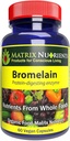 BROMELAIN - Altamente Potente, 100% Organico, Protein-Digesting Enzyme! Migliorare la digestione - Capsule Vegan (60ct)