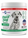 Vital Planet - Flora Dog Probiotic Powder Supplement con 20 miliardi di Culture e 10 Strains, Immune ad alta potenza e Probiotici Digestivi per Cani, 7,84 oz., 222 Grams, 60 Serve