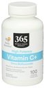 365 by Whole Foods Market, Alta Potenza Vitamina C+, 80mg Citrus Bioflavonoids, Vegan, 100 compresse
