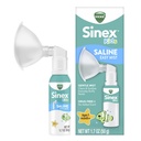 Vicks Sinex Kids Saline Easy Mist, Droga Free Saline, Età 1 Mese+, Gently Clears and Soothes Everyday Stuffy Noses, Sicuro per uso quotidiano, 1.7 OZ