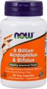 NOW Foods Acidophilus & Bifidus 8 miliardi di VCaps, 60 ct
