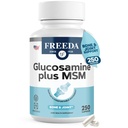 GRATUITA Glucosamine MSM – Integratore Vegan di Flessibilità e Mobilità – Glucosamina Vegetariana Senza Pesce Conchiglia – Supporta la Funzione Congiunta – Testata da Terzi – (250 capsule)