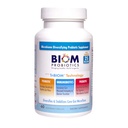 Biom Probiotics 3-in-1 Formula (Cold Shipped) con 25 miliardi di Probiotici Flora, Prebiotici e Immunobiotici per un migliore supporto immunitario - Diversifies Gut Microflora e Microbiome - per Uomini e Donne