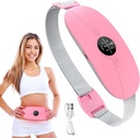 Pad riscaldante per periodi di cassoni, 3 livelli di calore e 3 modalità di massaggio, Pad riscaldante portatile per Cinture mestruali sollievo, Cintura elettrica Regali per lei, Cintura riscaldata a cordless posteriore per le donne e la ragazza