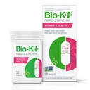 Bio K+ Salute delle donne – Supplemento probiotico per le donne Supporta la salute del tratto vaginale e urinario con 2 miliardi di CFU 2 Strains, Probiotici vaginali per le donne – 30 capsule