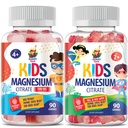 Sanny SAM Magnesium Gummies per bambini e adulti - Calci di Magnesio calma - Magnesio Citrato Chewable Supplement per Mood & Muscle Support