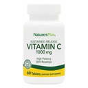 NaturesPlus rilascio prolungato 1000 mg Vitamina C - 60 compresse - Con Rose Hips - Vegetariano, Gluten Free - 60 Serve