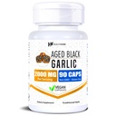 Pillole di supplemento di aglio nero invecchiato | 2000mg Equivalent | 90 capsule vegane | Estratto di aglio senza odore fermentato | Supplemento antiossidante ad alta potenza | Non OGM, senza glutine | Made in USA