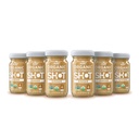 AllWellO Shot Ginger a freddo, 60 mL, Booster organico USDA con naturale (6 Pack)