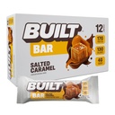 Bar costruito, barre proteiche, 17g snack proteici, barre On-The-Go con solo 130 calorie & 4g zucchero, caramello salato, 12 conte