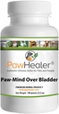 Incontinenza urinaria del cane - Paw Mind Over Bladder - Herbal Remedy per cani con la vescica leaky - Polvere di 100 grammi