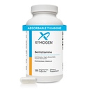 XYMOGEN Benfotiamine 300mg - Integratore Biodisponibile Thiamine B1 Derivato al Supporto Metabolico, Nerve + Salute Vascolare (120 capsule)