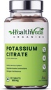 Citrato di potassio 800mg (60 compresse di Veg) 100% di erbe con NO noti effetti collaterali - da Exportmart