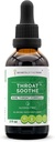 Estratto privo di alcool, gocce di erbe ad alta potenza, tintura fatta da tintura, liquirizia, elmosi slippery, marshmallow, salvia, echinacea, mirtillo. Sore Throat Formula 2 oz