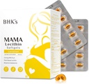 BHK's Mama Lecithin Softgels, Unclog Breast Ducts for Smoother Breastfeeding, Supplemento per la gravidanza, Evita i denti di latte, 60 softgels, alimentazione 2-Week