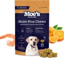 5 in 1 Cane Essenziale Multivitamin 90 Pollo chews aromatizzati per il supporto immunitario del cane, Cuore, Pelle, Cappotto, &amp; Vitamine generali di salute A, B12, C, D, E, Antiossidanti, Omega 3 per tutte le età e razze