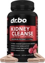 Supplemento di supporto Detox per la pulizia del rene - Mirtillo naturale, Bacche di Juniper, Buchu & Uva Ursi Extract to Support Kidneys, Integratori per la salute della vescica e del tratto urinario - Pillole di formula di miscela renale di erbe