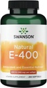 Swanson Vitamina Naturale E 400 Iu (268 Milligrammi) 250 Sgels