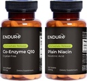 Prodotti di resistenza Co-Enzyme Q10 senza cristalli (120 softgels) B3 Niacina di pianura