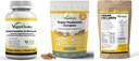 Vegan Vitality Booster Integra Bundle - Vegan multivitaminici, Collagen e Super Mushroom Complex. Formula a base vegetale ad alta resistenza per la salute generale per vegani e vegetariani